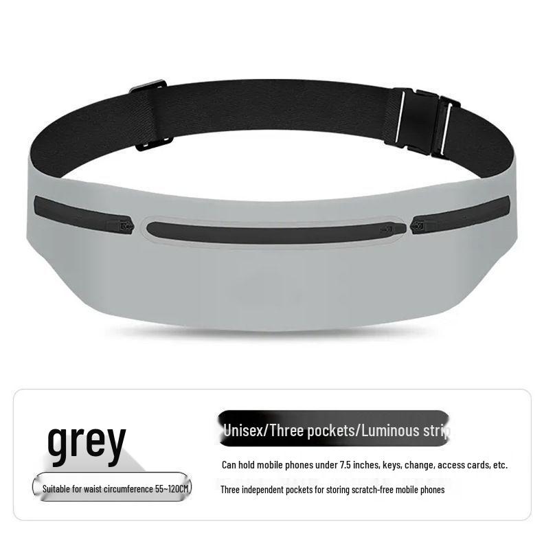

Waterproof Hiking Waist Pack with Phone and Kettle Holder - Breathable, Invisible Design for Men and Women Below 20L