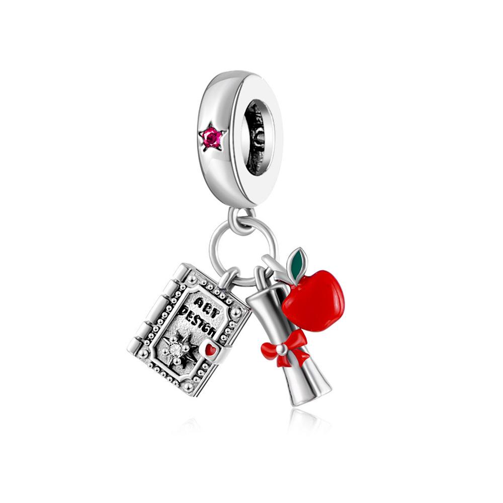 Bransoletka z koralików Sowa i Kwiat z zawieszką DIY na Graduation i Podróż