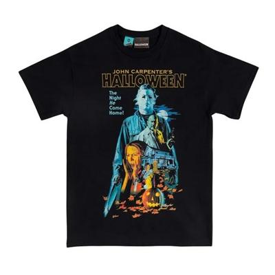 Halloween Unisex Adult Movie Poster Vintage T-Shirt