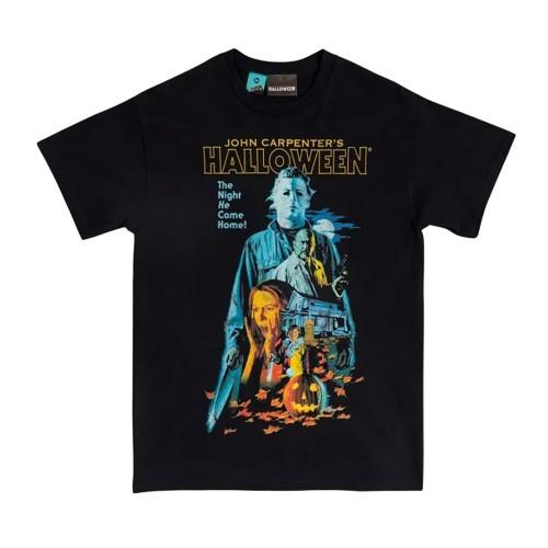 Halloween Unisex Adult Movie Poster Vintage T-Shirt