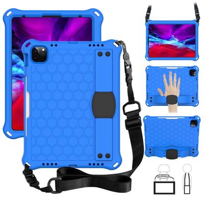 Kids Safe EVA Shockproof Case for iPad Air 4 10.9 iPad Pro 11 2020 Kid Cover Portable Handle Stand Case with Shoulder Strap