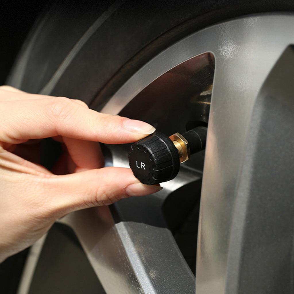 Car TPMS Tire Safety Monitoring System Solar Power Digital LCD Display Auto Security Alarm External Tyre Pressure Sensor