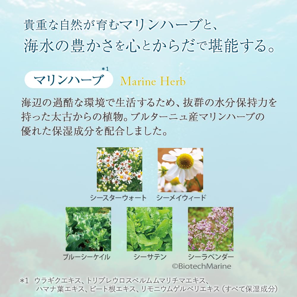 HOUSE OF ROSE Aqua Favour Marine Herb Spa Körperpuder – Erfrischende Körperpflege für Arme & Dekolleté, Unisex-Duft – Perfektes japanisches Geschenk