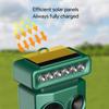 New Outdoor Solar Ultrasonic Rodent and Bird Repeller - Top-Selling Animal Repellent