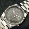 USED GENUINE VINTAGE SEIKO 5 AUTOMATIC JAPAN MENS BLACK DIAL WATCH a434297-2 R120-a434297