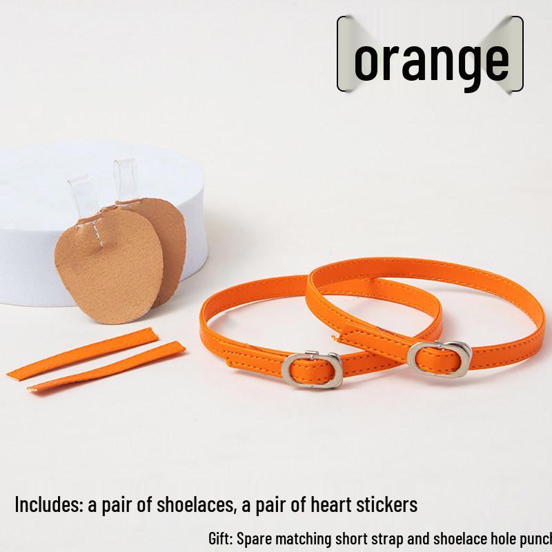 Non-Slip High Heel Strap with Suede Matte Finish - Secure Tie-Up Buckle Design