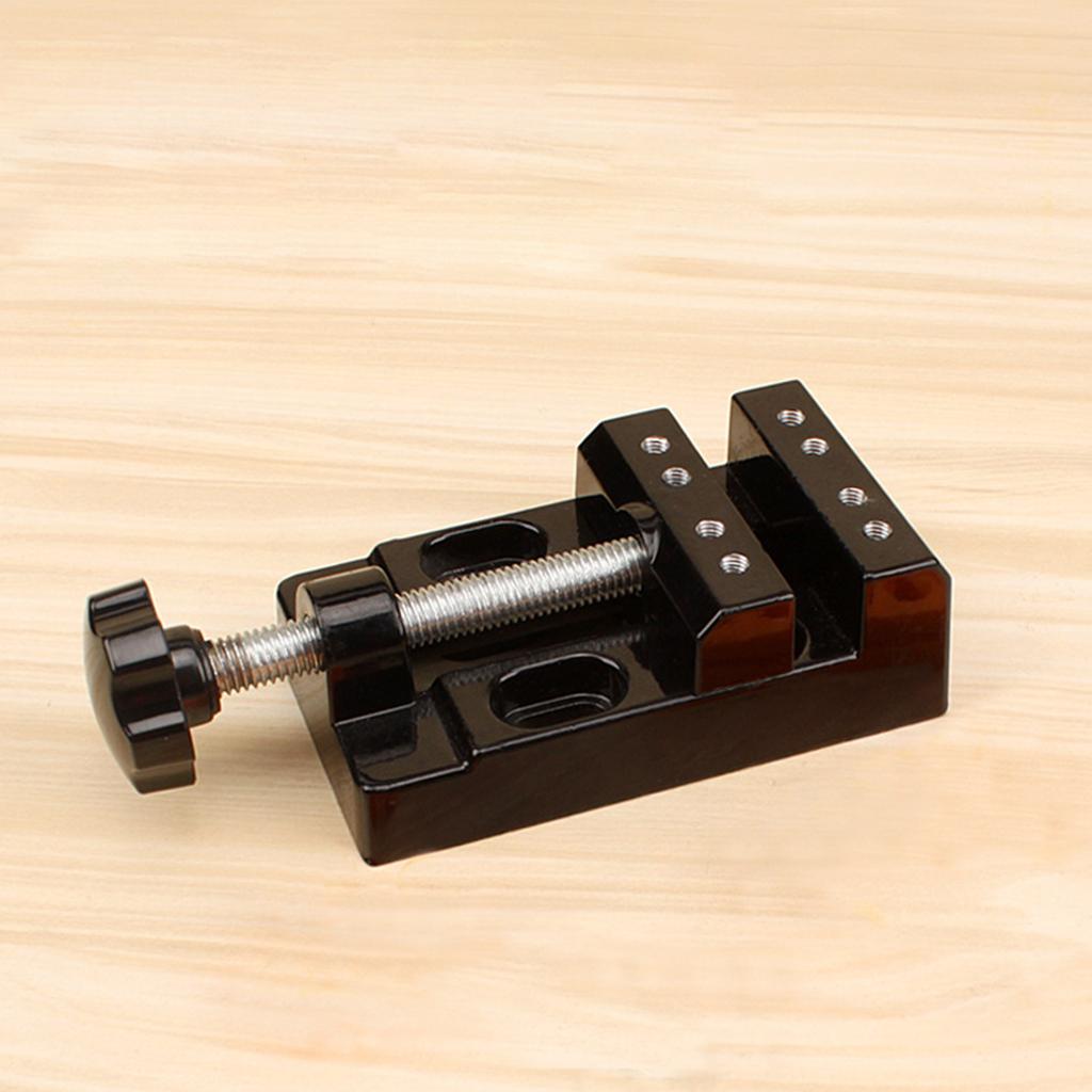 DIY Sculpture Craft Carving Tool Universal Jaw Bench Clamp Mini Drill Press Table Vise Fixing Small Part Jewelry Watch