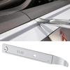 4140 Steel Pry Bar Metal Skin Wedge Pry Tool Automotive Trim Sheet Removal Tool For Interior Door Panels And Vehicle Maintenance