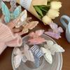 Acetic Acid Acetate Butterfly Hair Claw Animals Large Shark Clip Fashion Butterfly Hair Clip  Girl