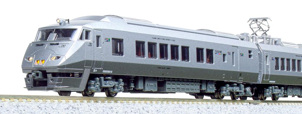 KATO N Gauge 787 Series Tsubame Set Railway Model Train Silver 9-Car 10-1615
