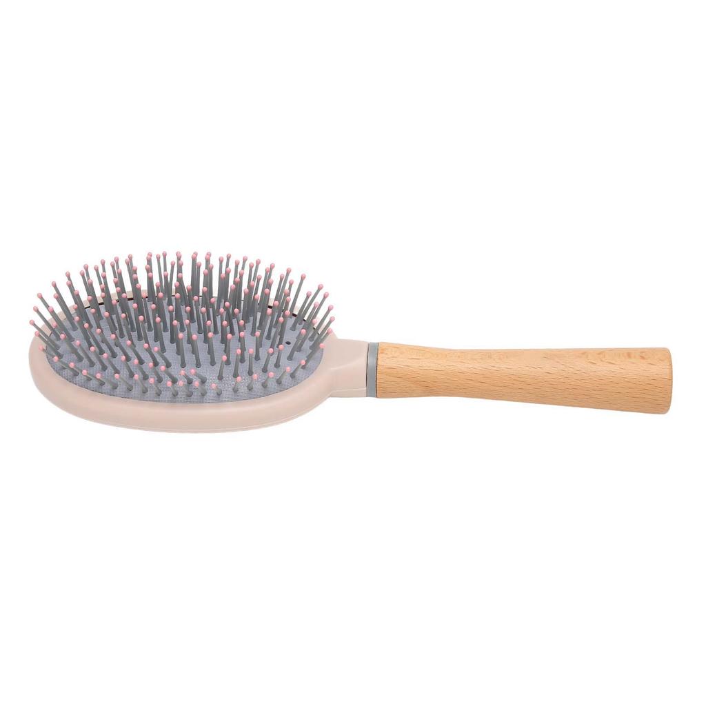 Wooden Paddle Brush Detangling Massage Scalp Brush for Thick Curly Thin Long Short Wet Dry Hair