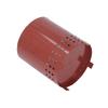 Portable Fire Pit Smokeless Tabletop Firepit with Stand Iron Wood Burning Fireplaces for Camping Courtyard Copper Red
