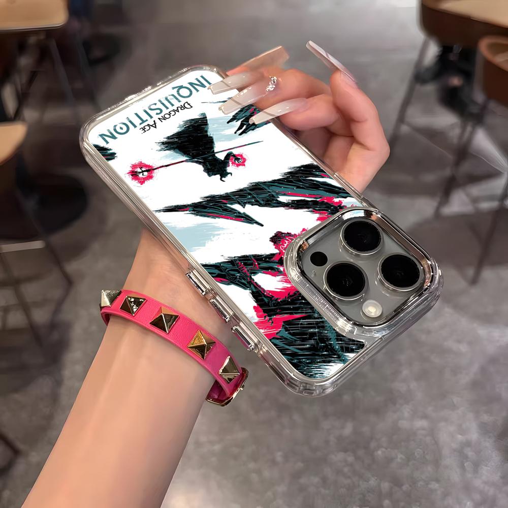 Game Dragon Age Phone Case For IPhone 17 Air 16 15 14 13 12 11 Pro Pro Max Plus Transparent Soft Cover
