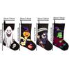 Halloween Themed Stocking Gift Bag Unique Sock Pendant Decoration for Candy Treats Perfect Scene Ornament Festive Cloth Bag
