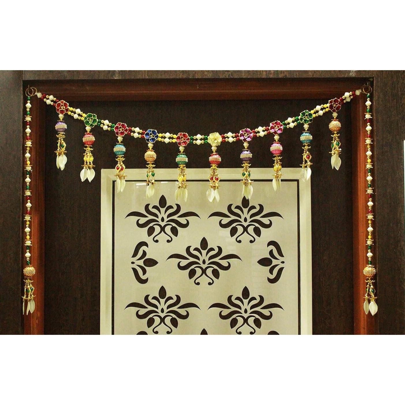 @ Indian Traditional Plastic Door Hanging Multicolour Zr510-60%Off