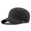 Japanese Retro Quick-Dry Color-Block 5-Panel Baseball Cap with Sun Protection for Outdoor and Mountaineering