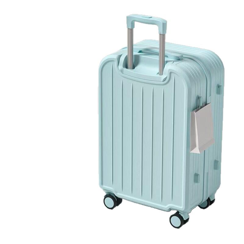 Stylish Women's Suitcase: Durable 20'' Pull-Handle, Large Capacity, Student-Friendly with Silent Wheels