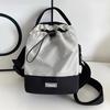 Outdoor Multifunctional Drawstring Crossbody Bag Nylon Lightweight Phone Bag Adjustable Strap Fashionable Portable Bag