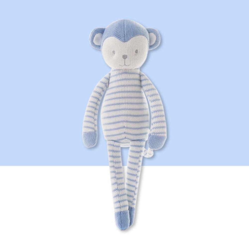 Handmade Crochet Crochet Monkey Doll Cartoon Design Soothing Monkey Doll  Baby