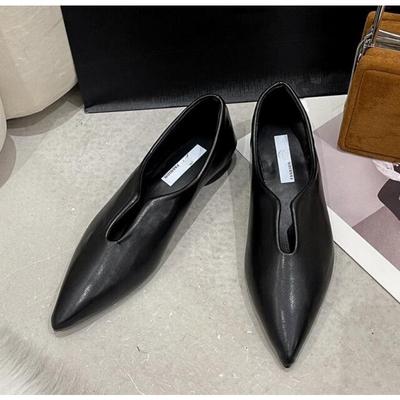 Nuova Tendenza di Lusso Scarpe da Donna Ballerine Sandali Punta Appuntita Scarpe Oxford Retro Mules Scarpe Casual da Donna Scarpa da Passeggio