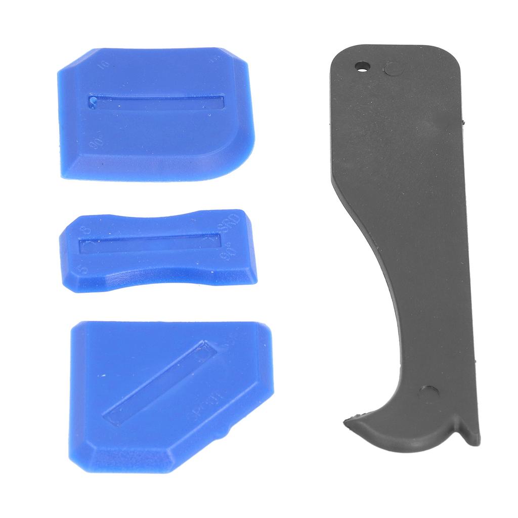 4PCS Sealant Caulking Tool Kit Silicone Caulking Finishing Tools for Bathroom and Kitchen Seals