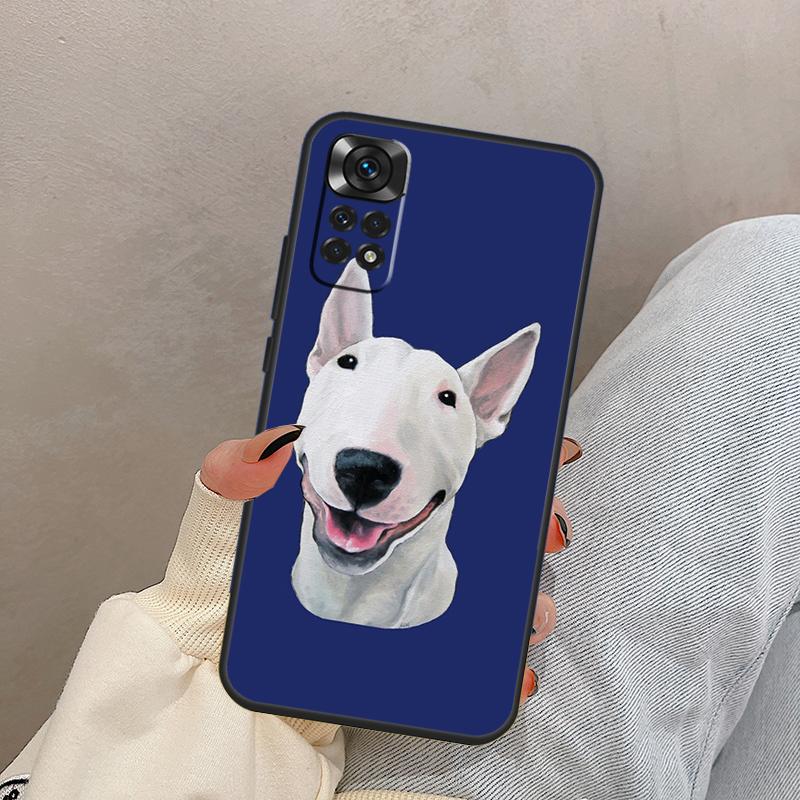 English Bull Terrier Dog For Xiaomi Redmi Note 13 10 12 11 14 15 Pro Plus Case Cover For Redmi 15 13C 12C 14C 10C 15C