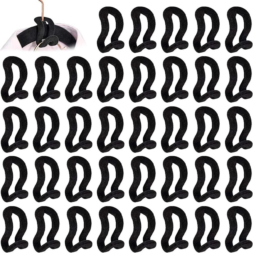 1Pcs Household Flocking Hanger Hanger Household Creative Force Slip Resistant Accessories Supplies Decoration Tools