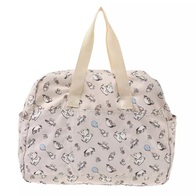 Disney POOH TRAVEL Geantă Boston pliabilă în 4 direcții Pooh & Friends cu poșetă Japonia