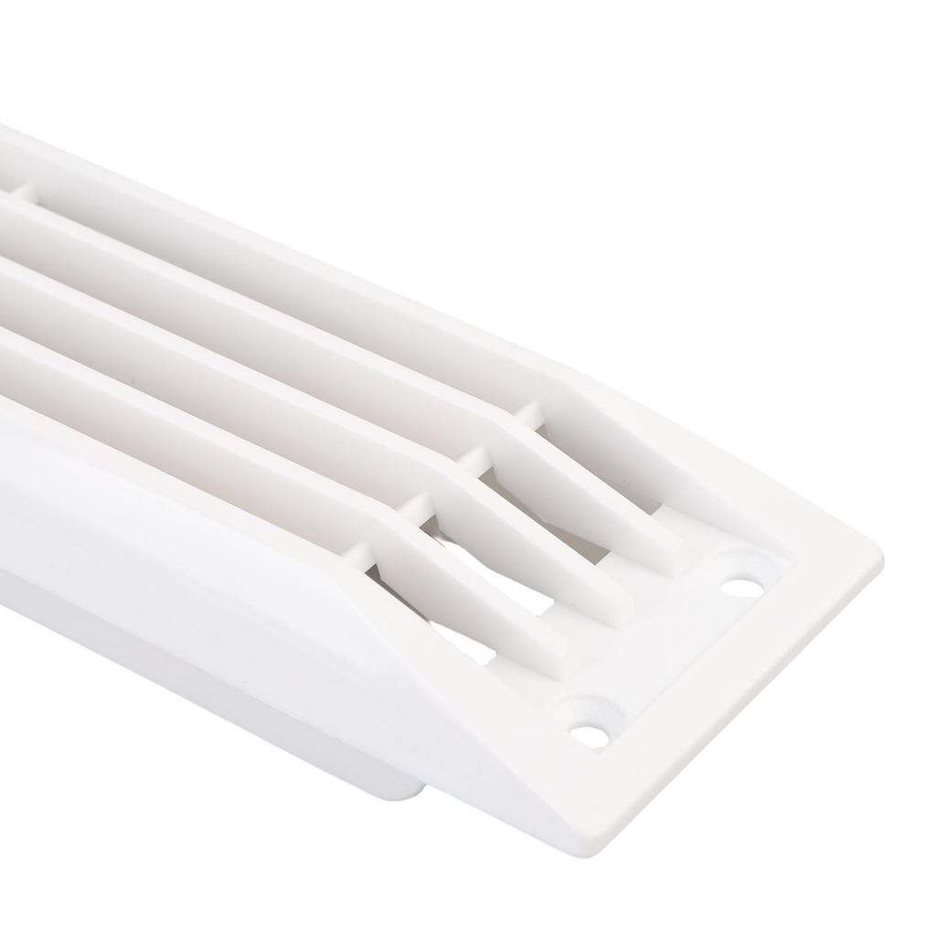 RV Louvered Vent Cover RV Louvered Vent Cover Leak Proof Side Exhaust Ventilation Cover for Yacht Trailer ABS Wide Inner Wall