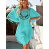 Hollow Out Loose Beach Dress for Women Hollow Loose Beach Dress Women