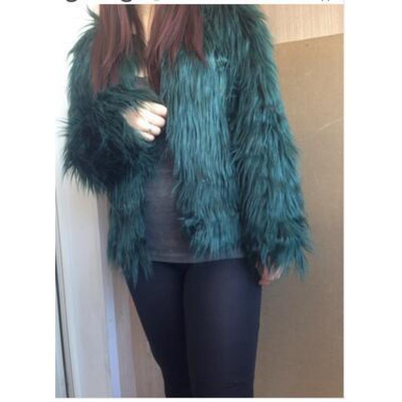 Autumn and Winter New Artificial Fur Coat Jacket Fur Women Thickened Warm Artificial Fur Coat Fur