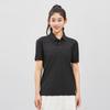 WEZHO Women's Seamless Ice Silk Cooling Polo Shirt
