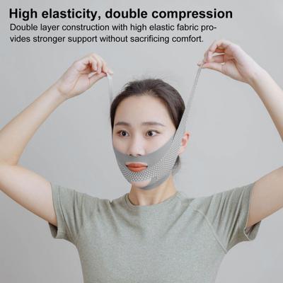 Face Lifting Band for Chin Jawline Anti-aging Face Mask Breathable Facial Slimming Bandage Skin Care Beauty Tool for Women Men