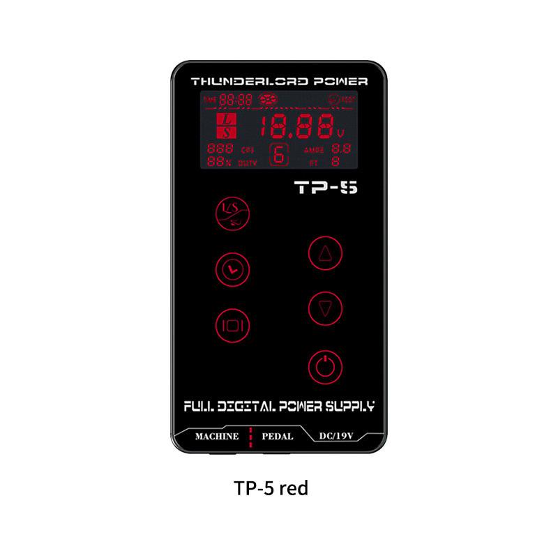 TP-5Tattoo Power Supply Tatuagem For Tattoo Machines Touch Screen Source Digital LCD Makeup Dual Tattoo Power