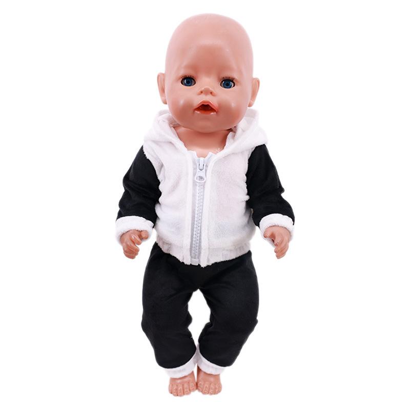 18-inch American Doll Clothes Plush Clothes Animal Suit Duck Panda Giraffe