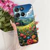 For Motorola Moto G15 Power Case Moto G17 Cute Love Heart Painted Cover Soft Silicone Case For Motorola G17 Power MotoG15 Fundas