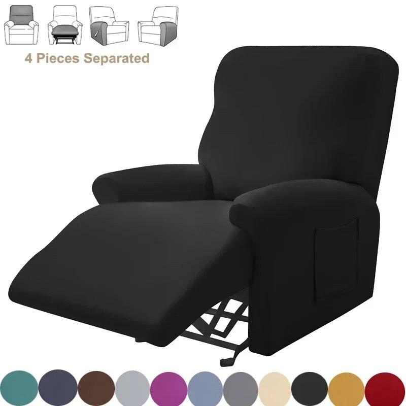 Split Recliner Sofa Cover for Living Room Spandex Relax Lazy Boy Chair Cover Elastic Armchair Cover Furniture Protector Covers