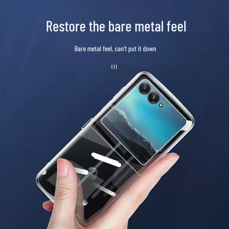 Transparente Vollschutzhülle für Motorola Razr Foldables
