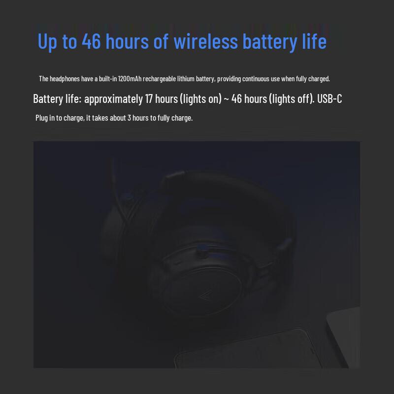 Rapoo VH800 Dual-Mode Wireless Gaming Headset