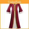 European Fantasy King Queen Cosplay Costumes Set With Polyester Fabric For Holiday Role Play