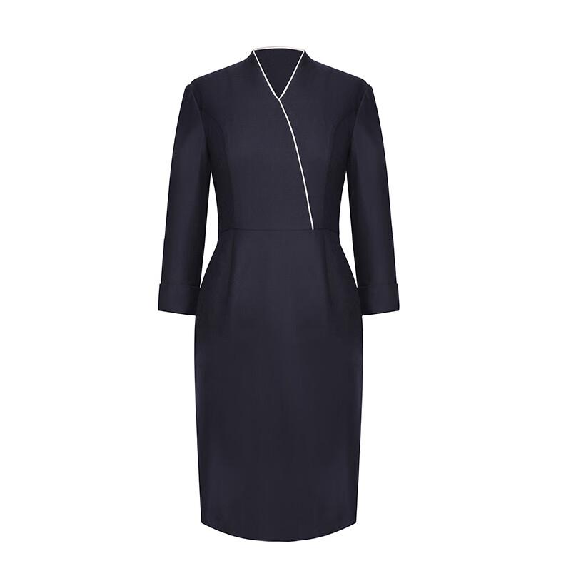 

G·TENNA OCT-O045 Women s V-Neck Pencil Dress M