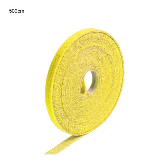 1 Roll Reusable Plant Tape Easy Use Multi-color Cuttable Multifunctional Data Cable Strap for Garden