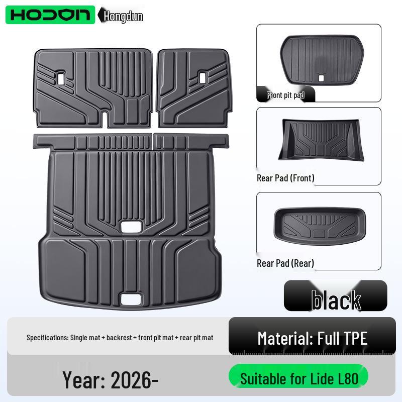 Nio LeDao L80 Car Trunk Mat TPE 26: Interior Floor Mats & Decorative Accessories for Tail Box.