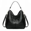 Hobo Bag Leather Women Handbags Female Leisure Shoulder Bags Fashion Purses Vintage  Large Capacity Tote Bag