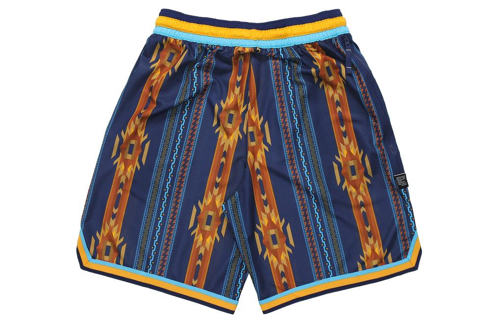 Nike Basketball Shorts Men's Blue Moderate Straight Fit Pants BV9444-492