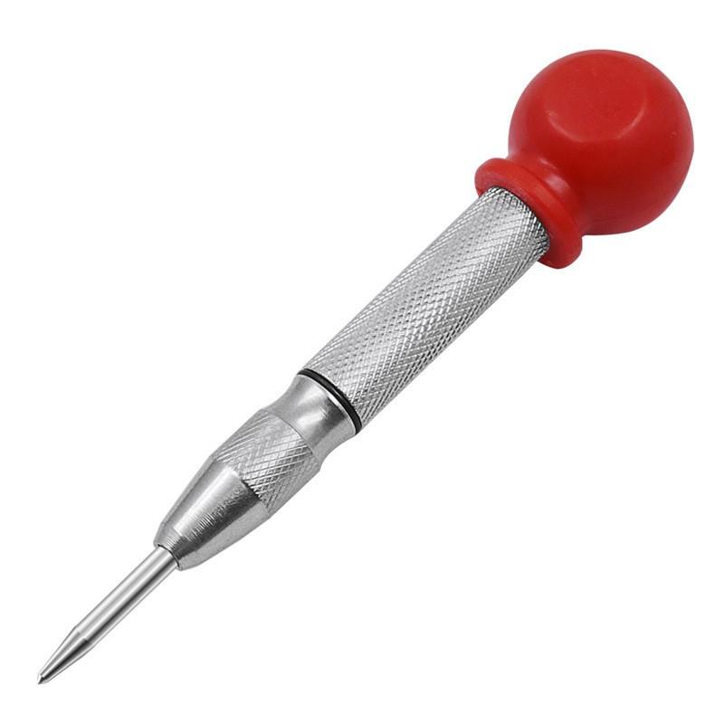 Automatic Centre Punch  Heavy Duty Auto Center Punch Non Slip Grip Spring-Loaded