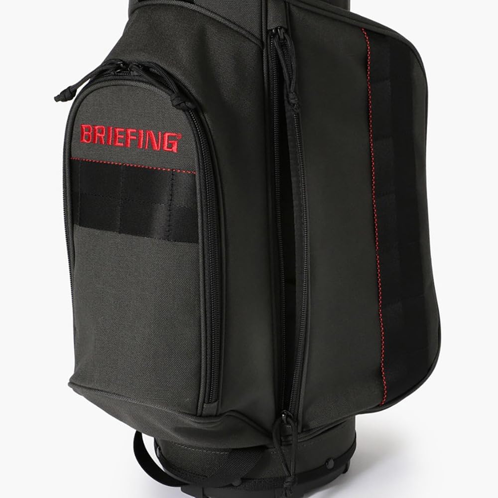 SUNDAY BAG VORTEX Sunday bag golf bag VORTEX CANVAS SERIES BRG211G08 BRG 011 STEEL F [BRIEFING GOLF] (charcoal)