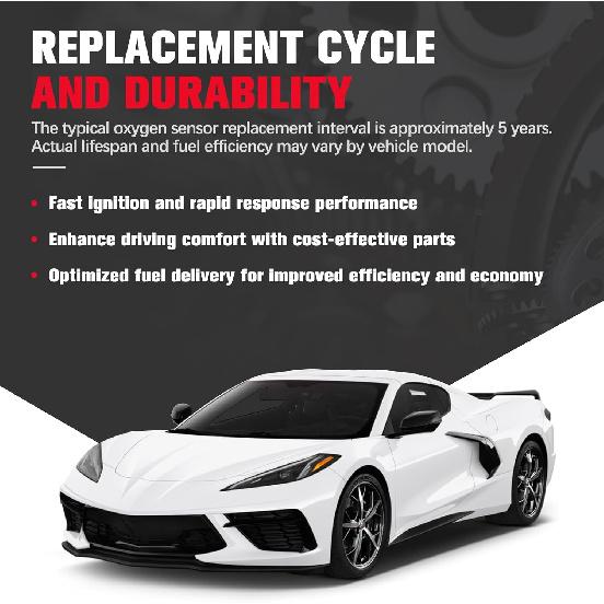 234-5055 Upstream O2 Oxygen Sensor for Hyundai 2012-2017 Accent Veloster 1.6L-L4, for Kia 2012-2018 Rio 2012-2016 Soul 1.6L-L4, 39210-2B210