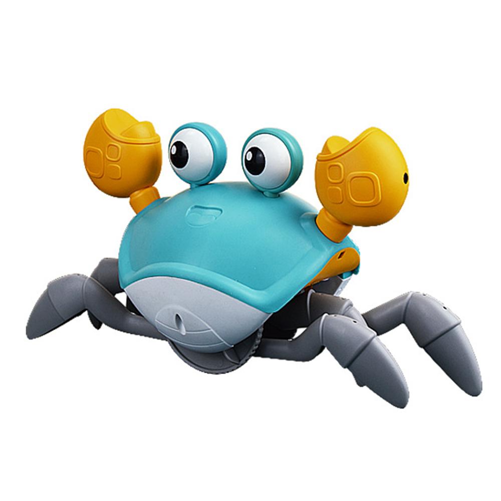 Crawling Crab Toy Baby Toys with Music & Light Tummy Time Toys Interactive Musical Toy for Toddlers
