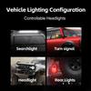 Wltoys 4WD Climbing RC Car With Full-Scale Controller LED Differential and Cruise Control  Outdoor Remote Control Racing Vehicle
